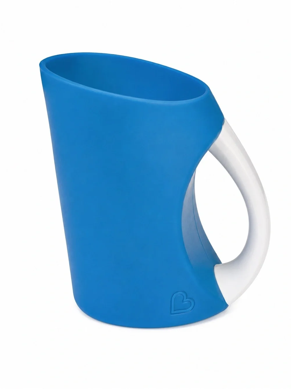 Munchkin Blue Silicone Pitcher Mug with White Handle
